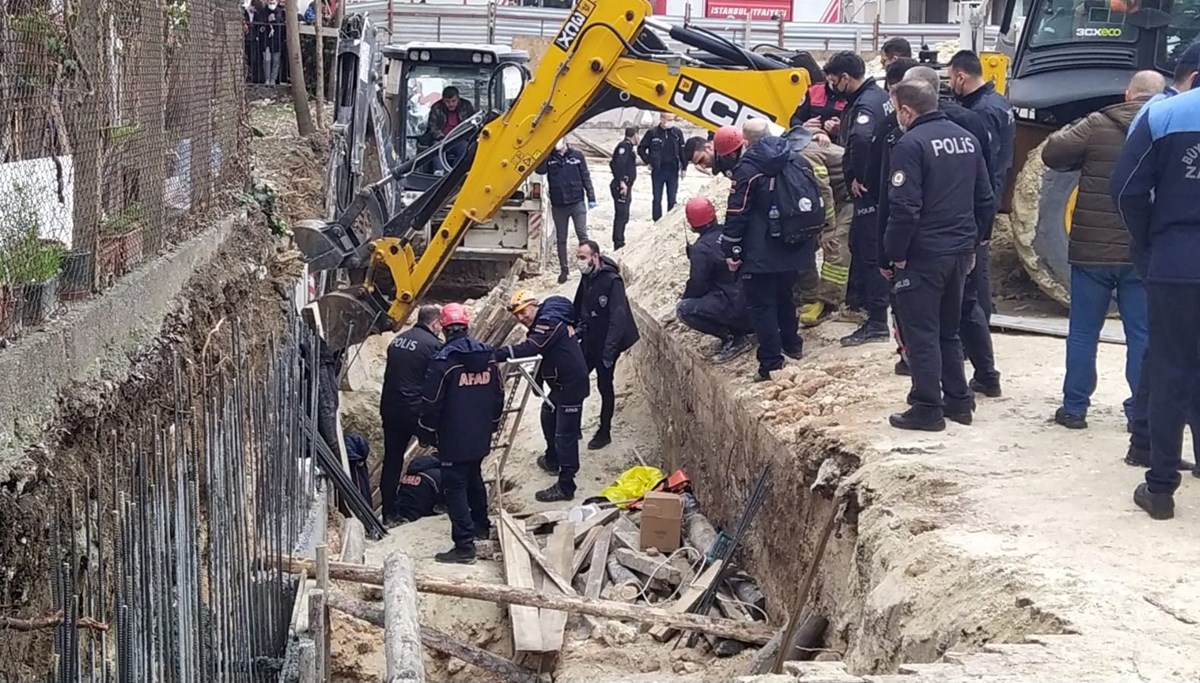 Avcılar’da inşaatta göçük: 1 işçi hayatını kaybetti