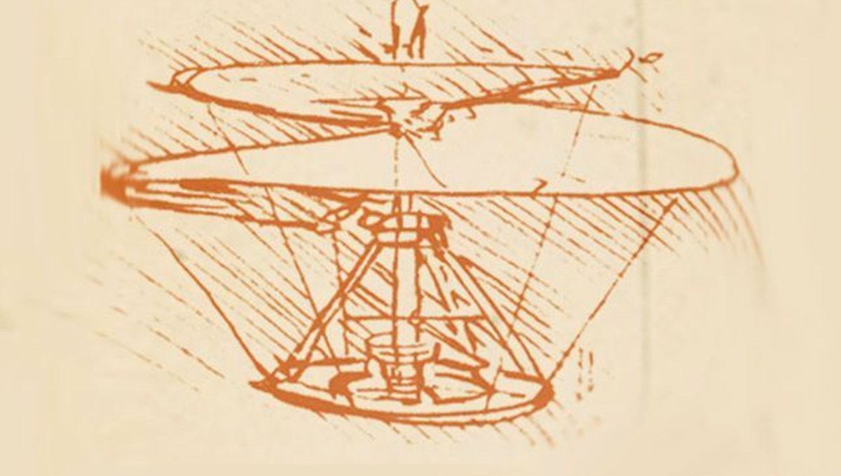 Da Vinci’nin tasarladığı helikopter havalandı
