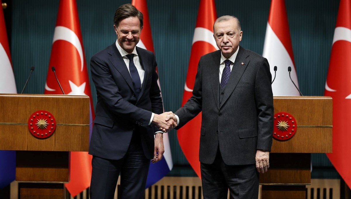 Cumhurbaşkanı Erdoğan: Tek çıkış yolu diplomasi (Erdoğan-Rutte görüşmesi)