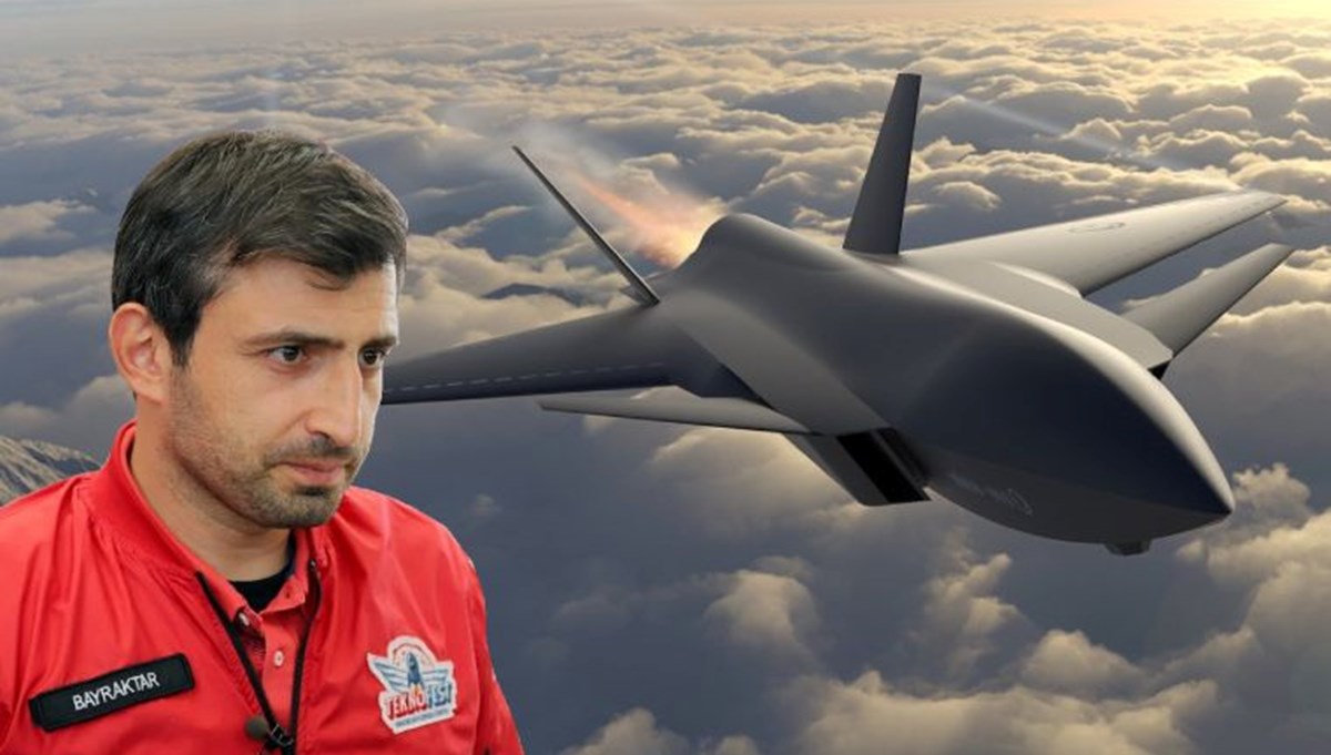 Selçuk Bayraktar'tan 'insansız savaş uçağı' paylaşımı